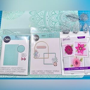 Sizzix bundle, dies/stamps